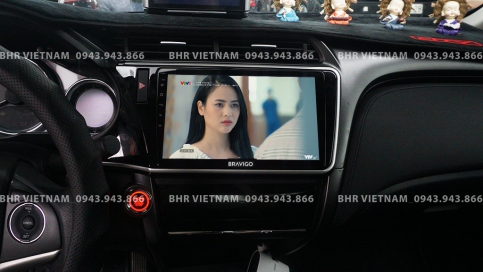 Màn hình DVD Android liền camera 360 xe Honda City 2018 - 2020 | Bravigo Ultimate (4G+64G)  